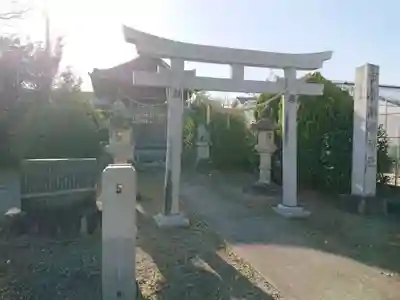 市杵島姫社の鳥居