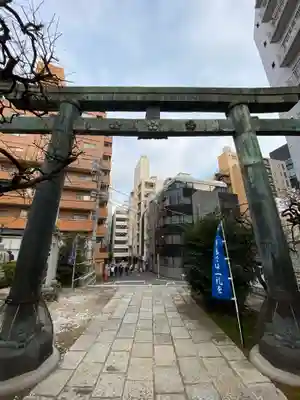 平河天満宮の鳥居