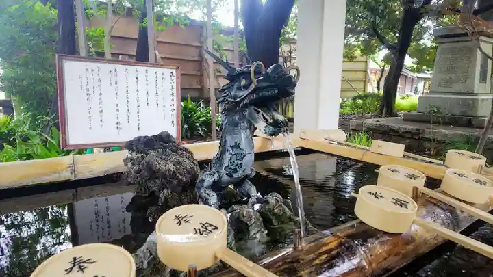 和樂備神社の手水舎