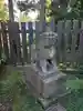 穴八幡宮の狛犬