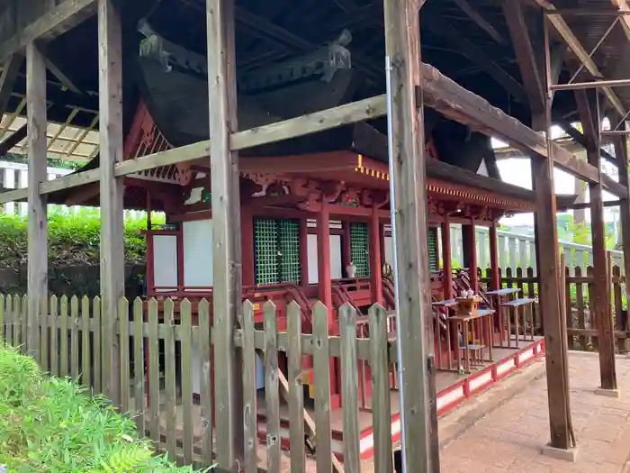 添御縣坐神社の本殿