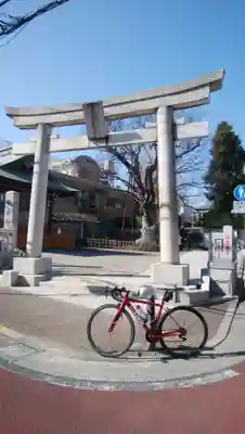 白山神社の鳥居