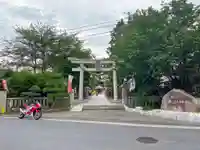 鎮守氷川神社の鳥居
