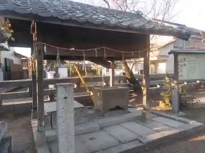 蛎瀬八坂神社の手水舎