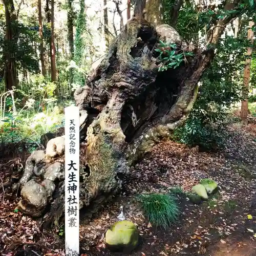 大生神社の像