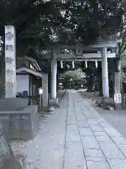 諏方神社の鳥居