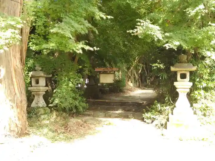 穴師坐兵主神社の周辺