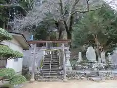 三宝寺の鳥居