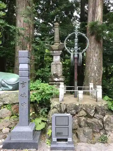 大山寺の塔