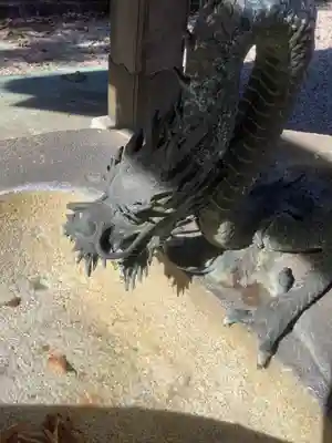 神明神社（出川）の手水舎
