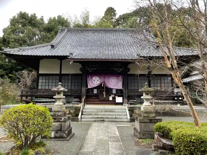 天台宗 長窪山 正覚寺の本殿・本堂