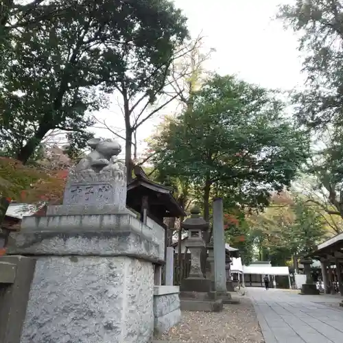 調神社の狛犬