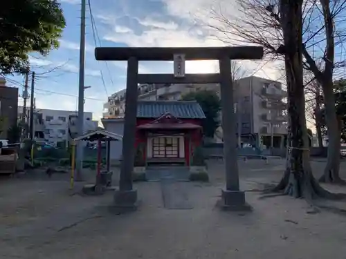 第六天神社の鳥居