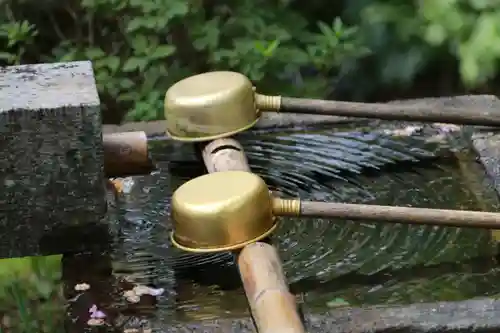 長命寺の手水