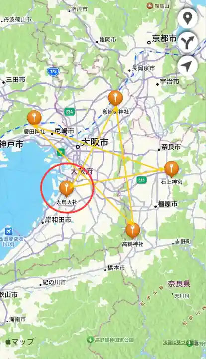 和泉國一之宮 大鳥大社(大阪府)