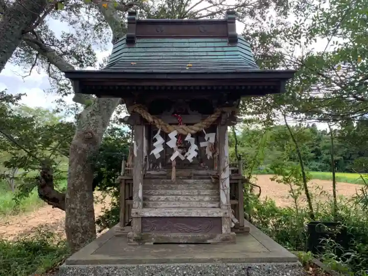 尾骨神社の本殿・本堂