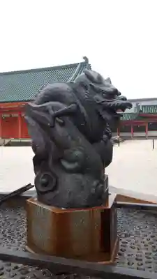 平安神宮の狛犬
