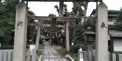 田蓑神社の鳥居