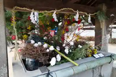 三津厳島神社の手水舎