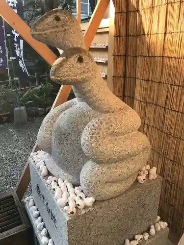 蛇窪神社の狛犬