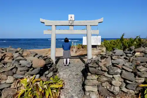 夢崎明神の鳥居