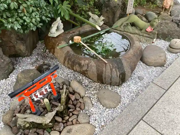 東京羽田 穴守稲荷神社の手水舎