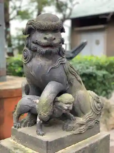 七社神社の狛犬