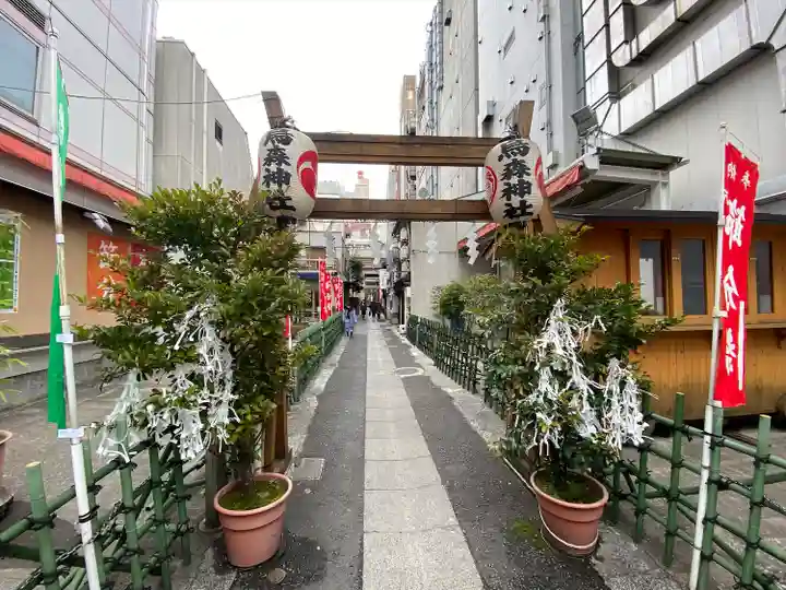 烏森神社の鳥居