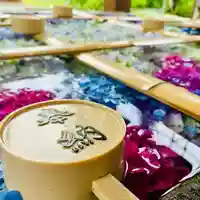 土津神社|こどもと出世の神さまの手水舎