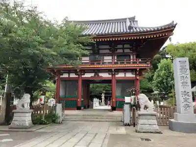 瀧泉寺(目黒不動尊)の山門・神門