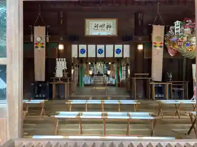 所澤神明社の本殿・本堂