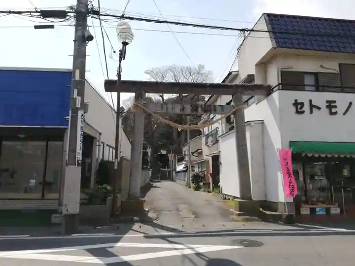 喜連川神社の鳥居