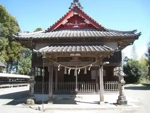 臼井神社の本殿・本堂