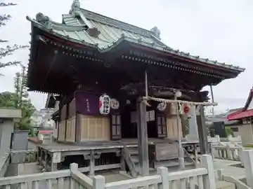 橘樹神社の本殿・本堂