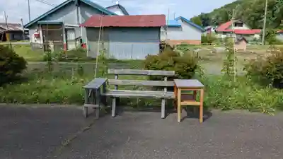 布部不動堂の庭園