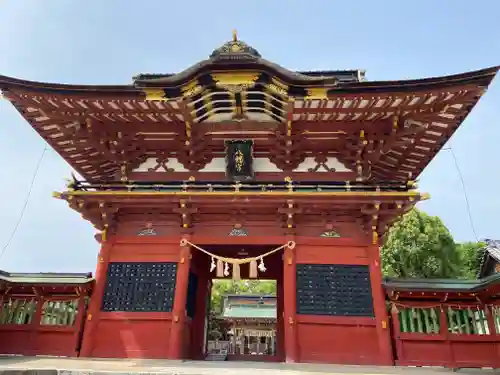 伊賀八幡宮の山門・神門
