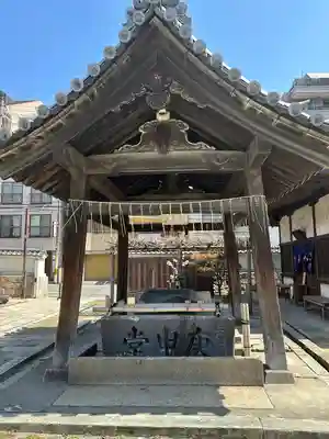 四天王寺庚申堂の手水舎