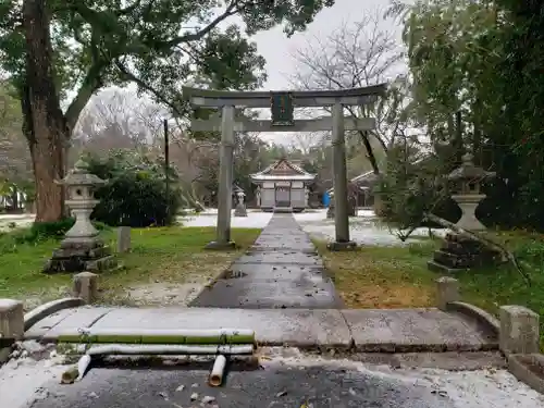 唐﨑神社の鳥居