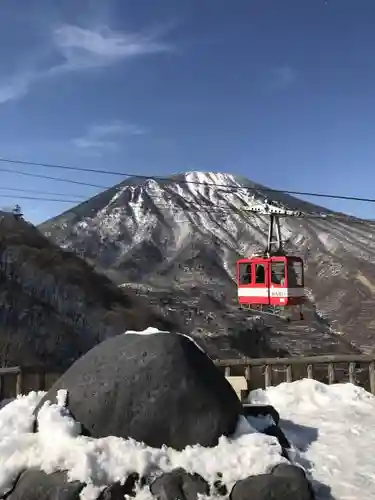 日光二荒山神社中宮祠の周辺