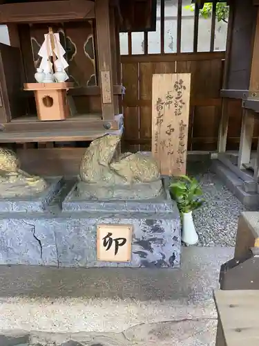 洲嵜神社の末社・摂社