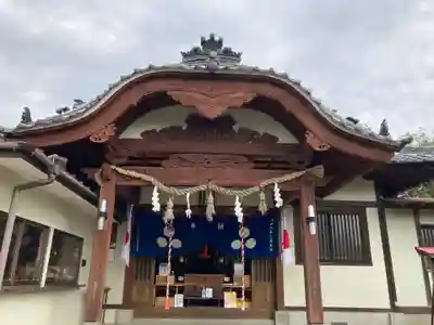 白岳神社の本殿・本堂