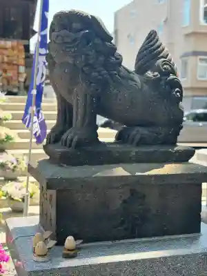 札幌諏訪神社の狛犬
