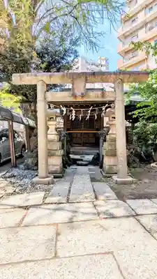 小野照崎神社の鳥居