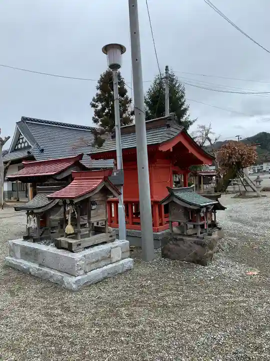 田出宇賀神社の末社・摂社