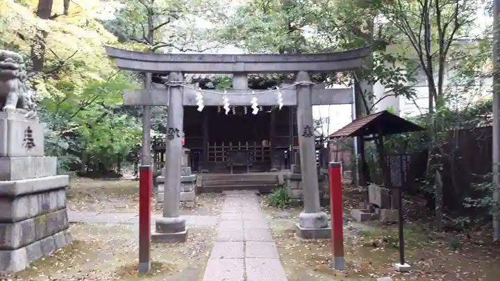 赤坂氷川神社の末社・摂社