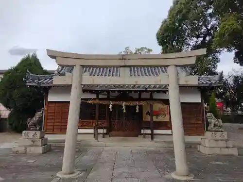 八幡大神宮の鳥居