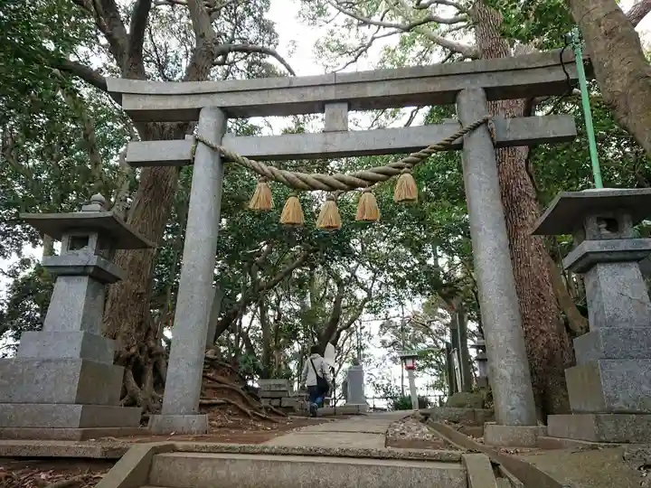 児玉神社の鳥居