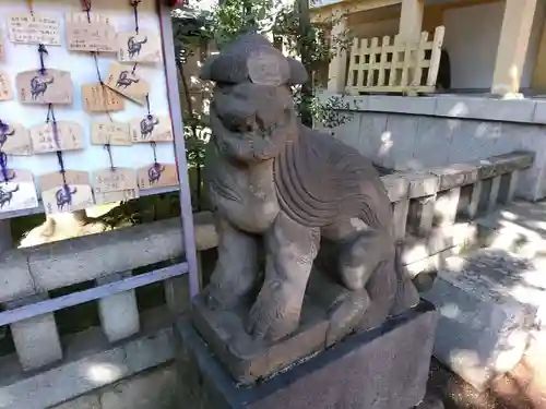 天祖神社の狛犬