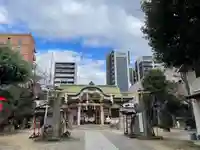 綱敷天神社の本殿・本堂
