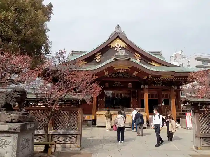 湯島天満宮の本殿・本堂